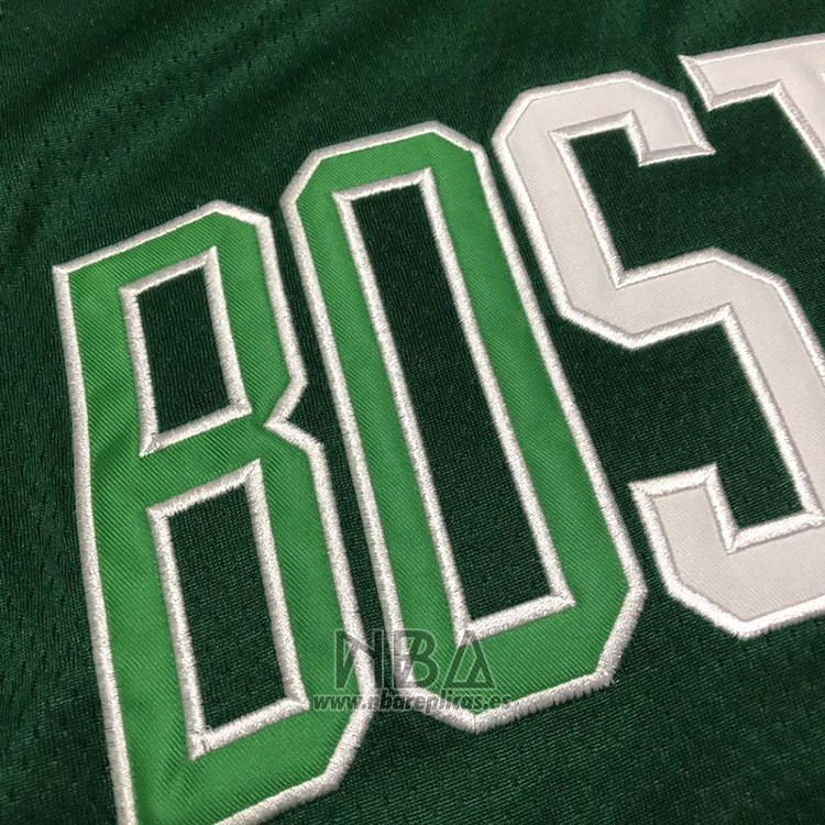Camiseta Boston Celtics Ray Allen NO 20 Hardwood Classics Throwback 2007-08 Verde